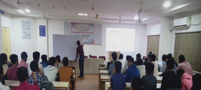 Guest Lecture on PPS
