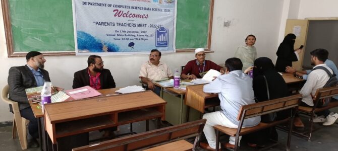 Parents Teachers Meeting – DS
