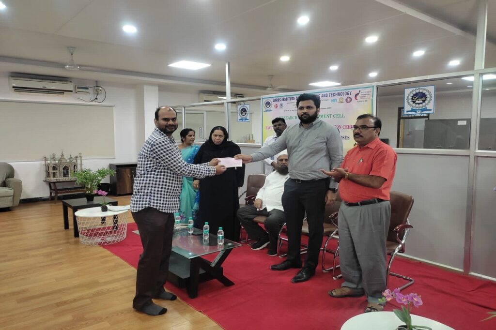 Faculty Awards and Incentive Presentation Ceremony Lords Institute of