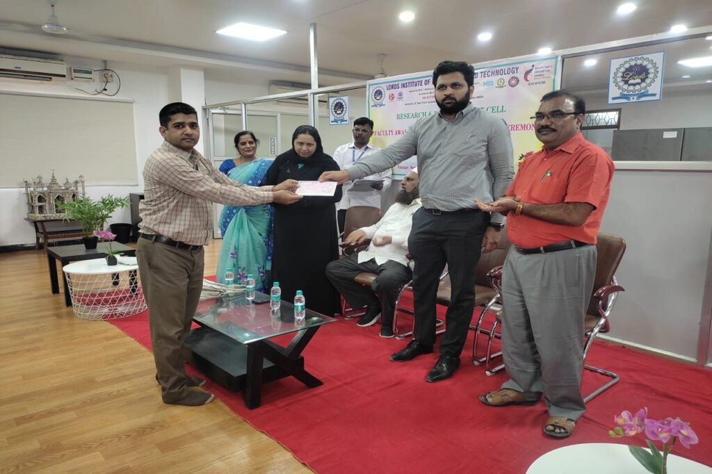 Faculty Awards and Incentive Presentation Ceremony Lords Institute of