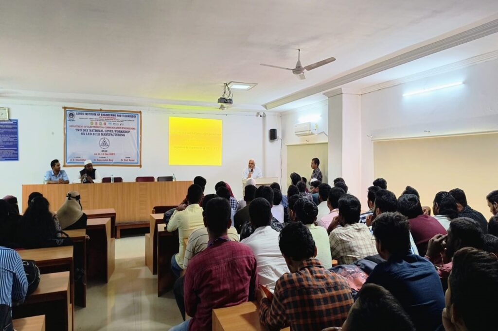 LED Bulb Manufacturing Lords Institute of Engineering and Technology