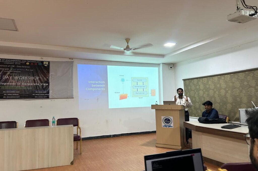 Workshop on Software Development - Lords Institute of Engineering and ...