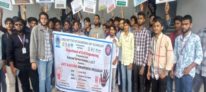 Awareness program on Anti-Ragging