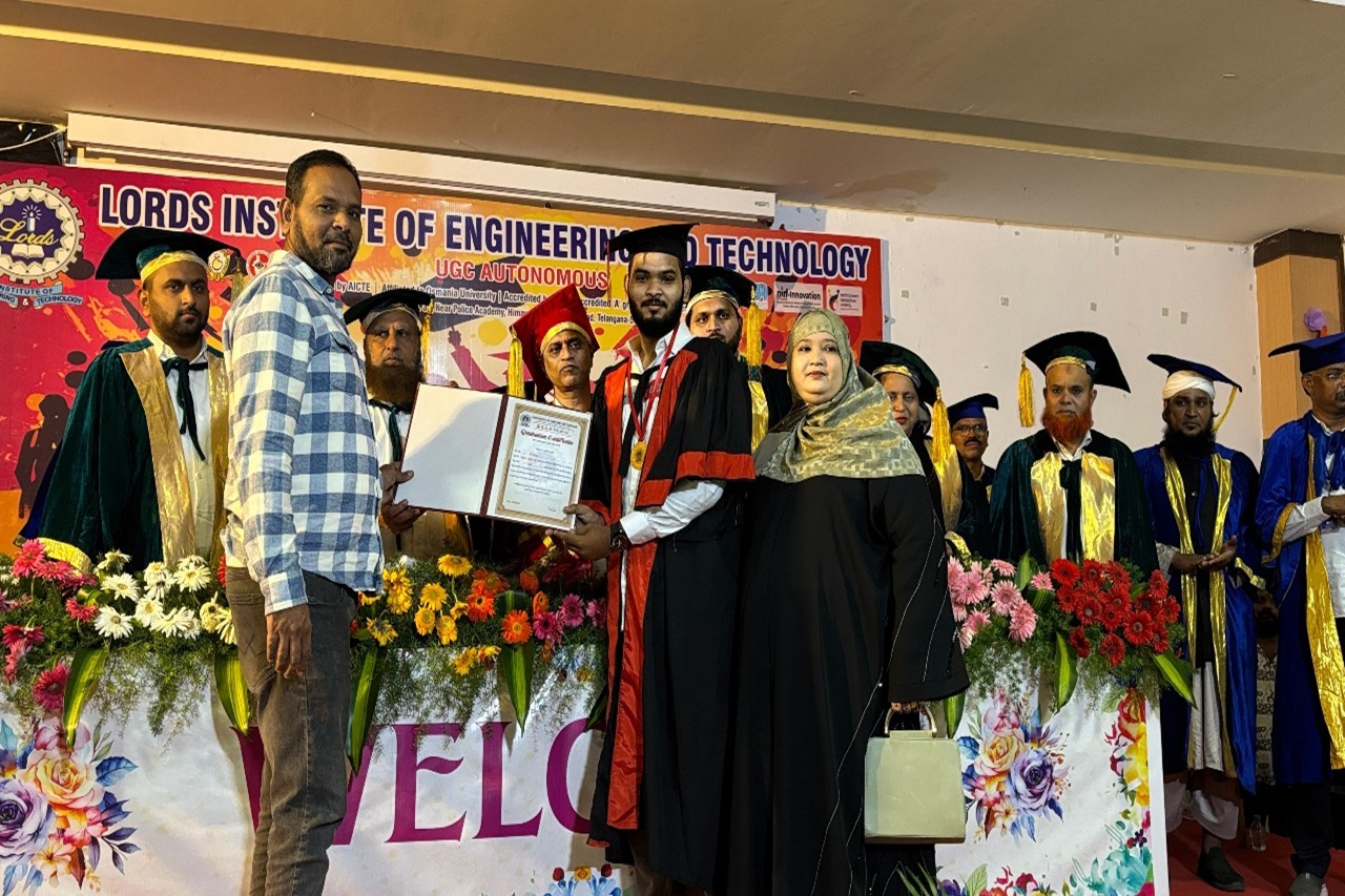 Graduation Programme 2025 - Lords Institute of Engineering and Technology