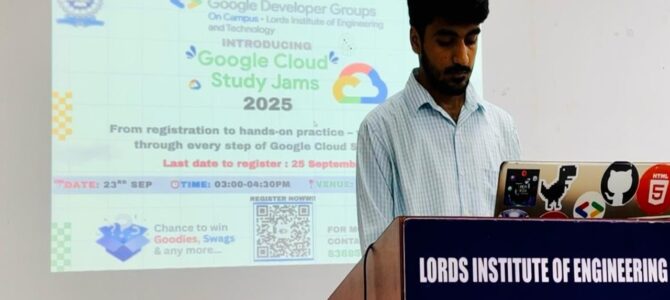 Seminar on Introducing Google Cloud Study Jams