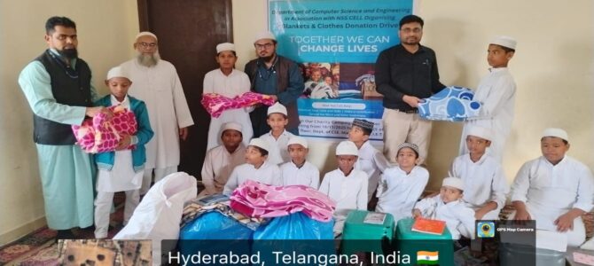 Blankets & Clothes Donation Drive