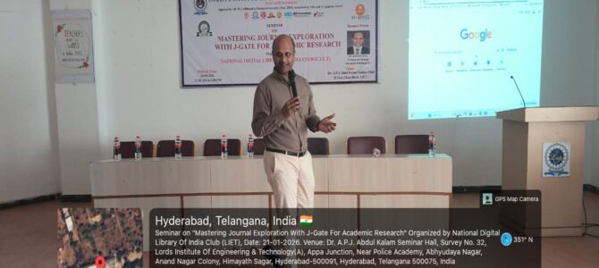 Seminar on Mastering Journal Exploration