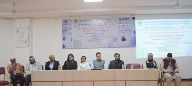 Five Day FDP on AI Tools for Teaching & Research