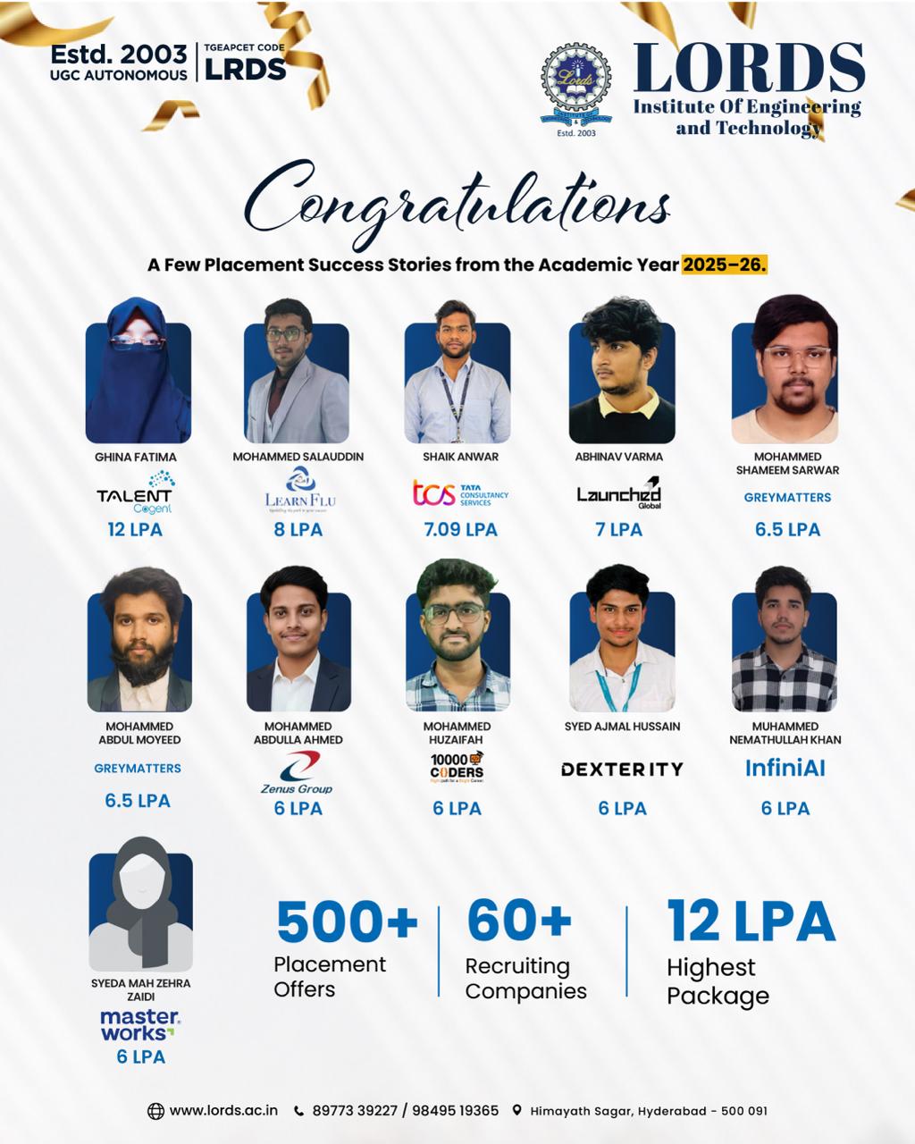 Placement 2025-26